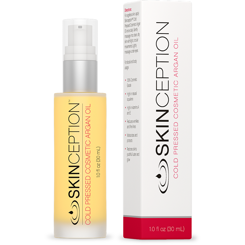 Skinception® Cold-Pressed Cosmetic Argan Oil™