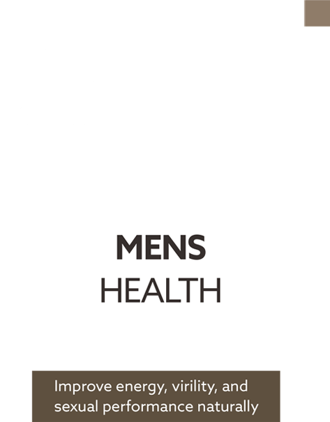 Mens Health. Improve energy, virility, and sexual performance naturally.
